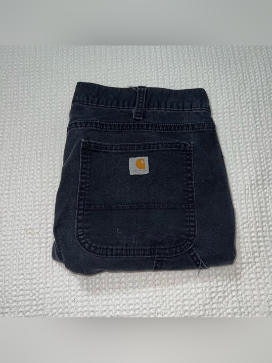 Carhartt Pants - Carhartt Black Skinny Carpenter Pants with Logo Patch